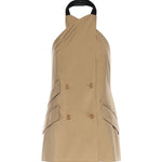 Giacca smanicata in popeline di lana e seta 2611281143600 007 MAX MARA 