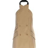 Giacca smanicata in popeline di lana e seta 2611281143600 007 MAX MARA 