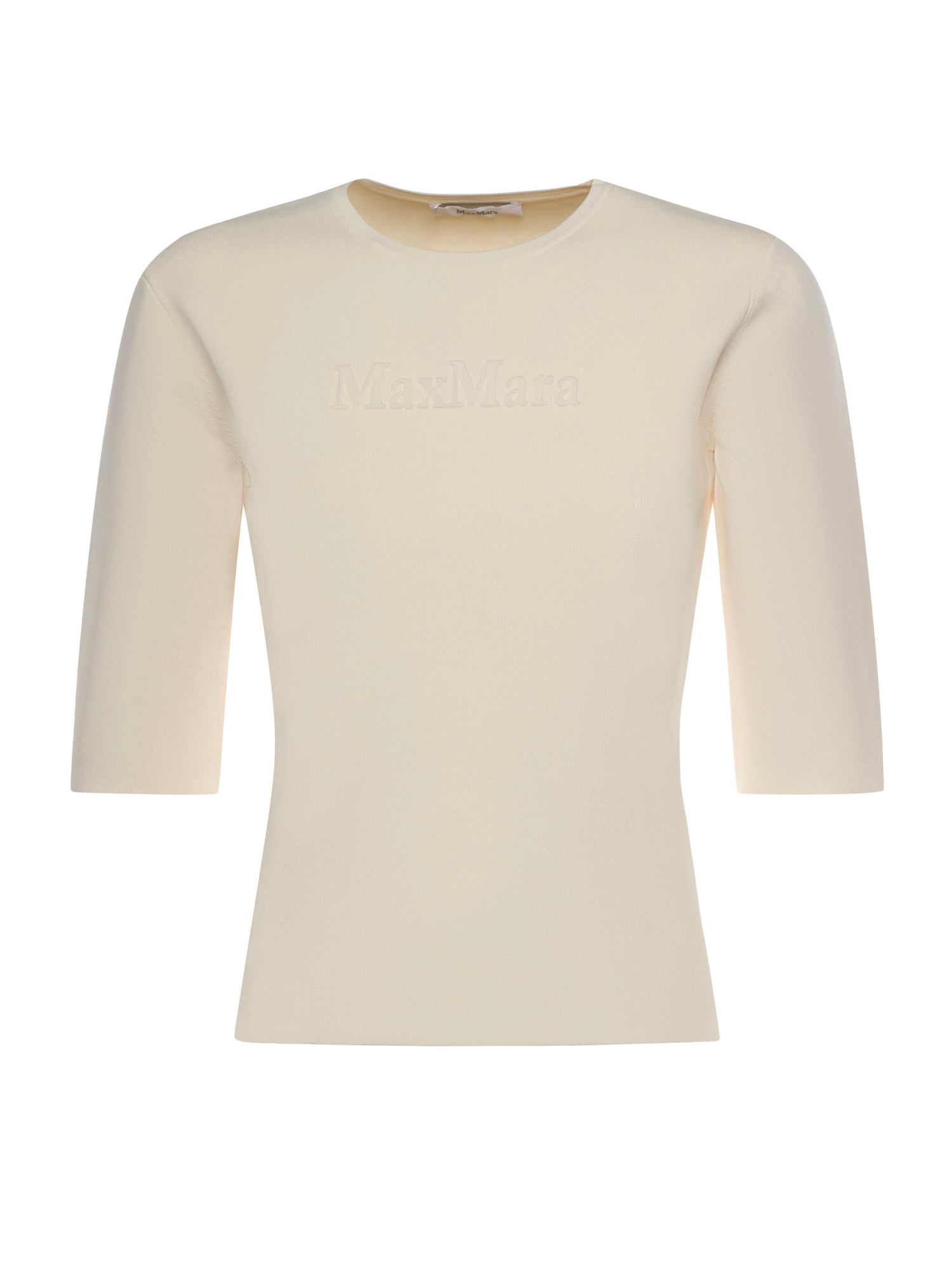 Maglia con logo lettering 2611361098600 001 MAX MARA 