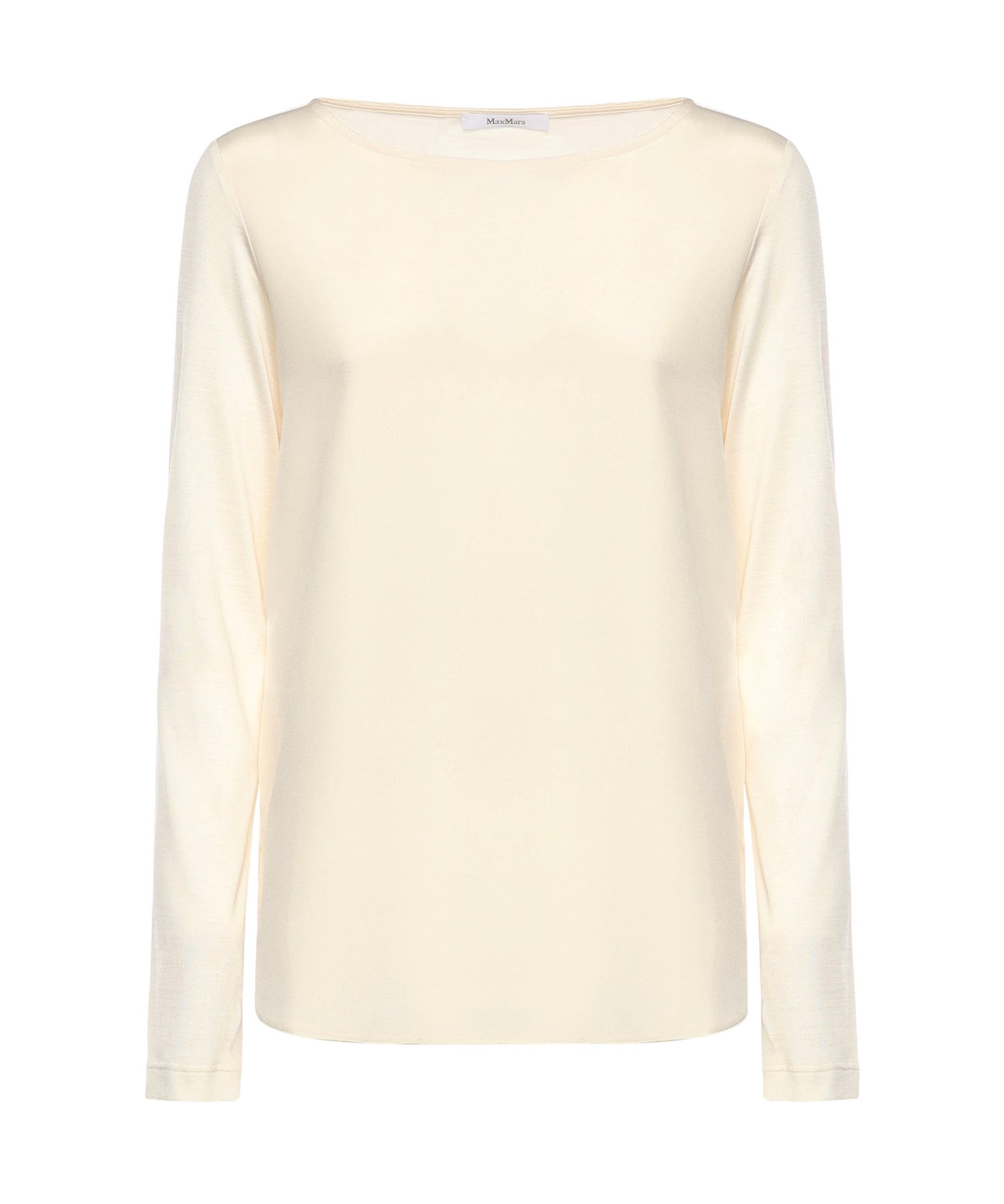 T-shirt in crêpe de Chine di seta e jersey 2611941048600 006 MAX MARA 