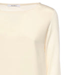 T-shirt in crêpe de Chine di seta e jersey 2611941048600 006 MAX MARA 
