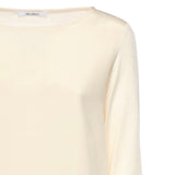 T-shirt in crêpe de Chine di seta e jersey 2611941048600 006 MAX MARA 