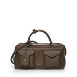 Bauletto large in pelle con tasche 2614511011600 002 MAX MARA 
