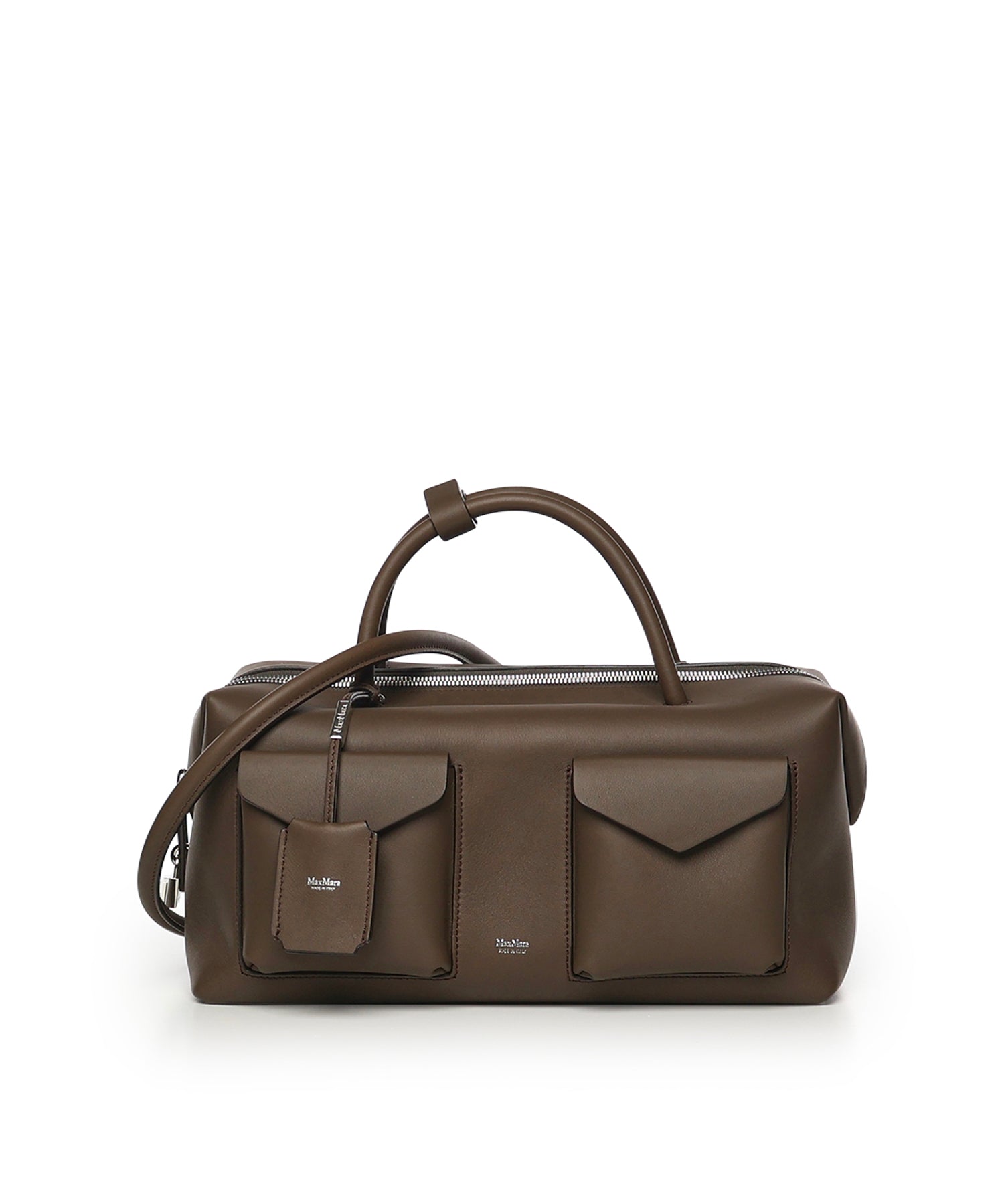 Bauletto large in pelle con tasche 2614511011600 002 MAX MARA 