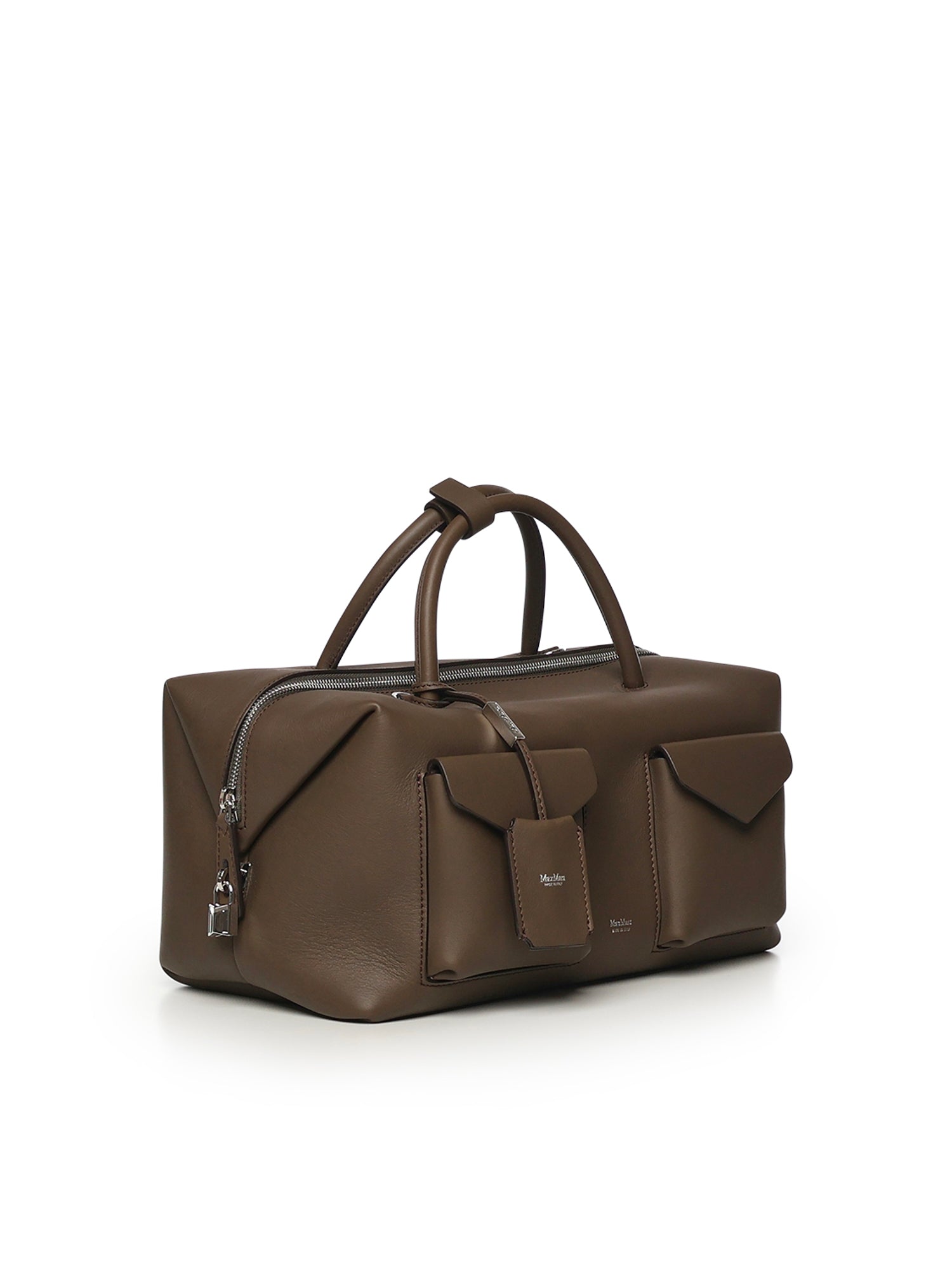 Bauletto large in pelle con tasche 2614511011600 002 MAX MARA 