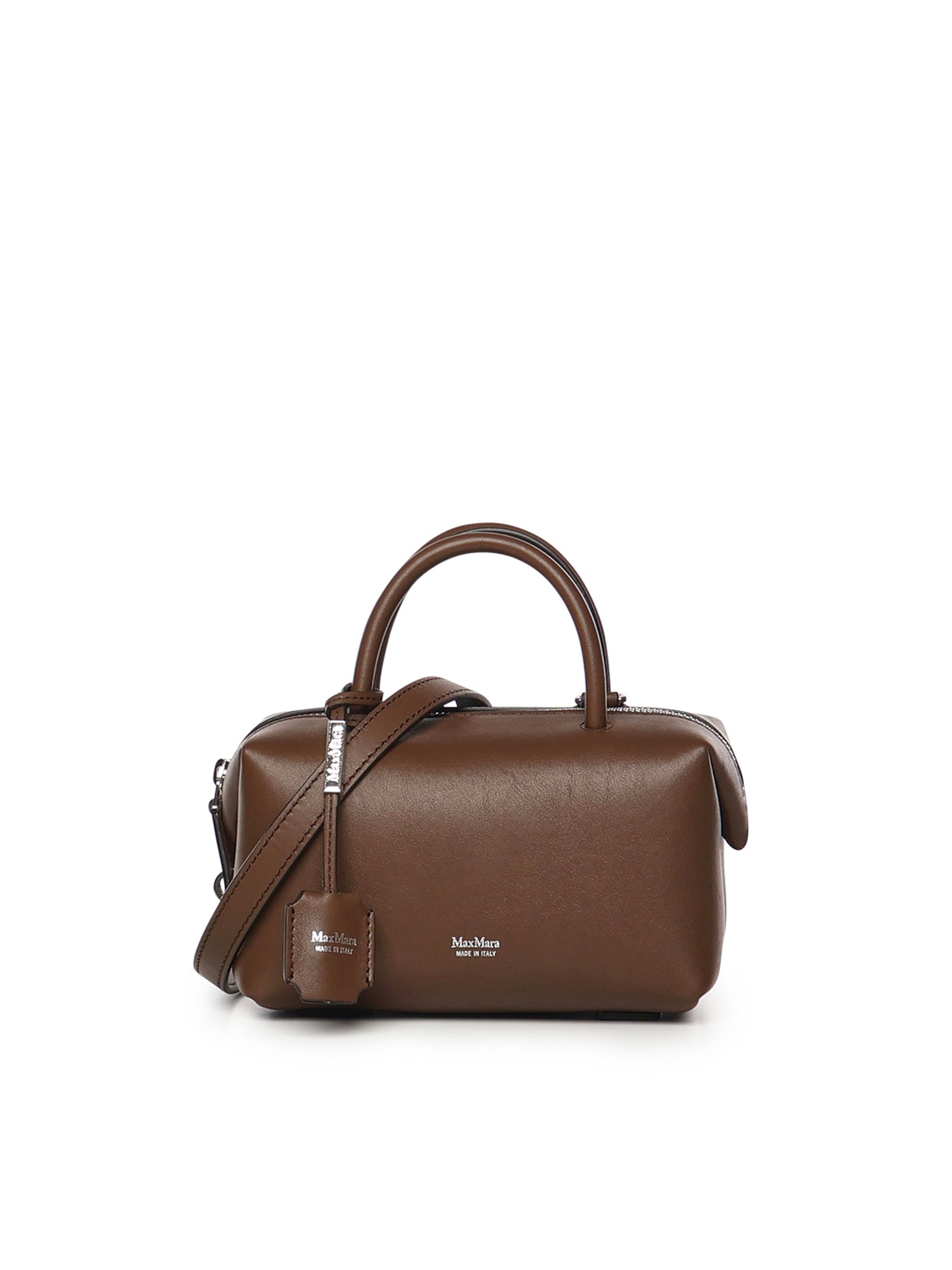 Bauletto in pelle con logo 2614511031600 029 MAX MARA 