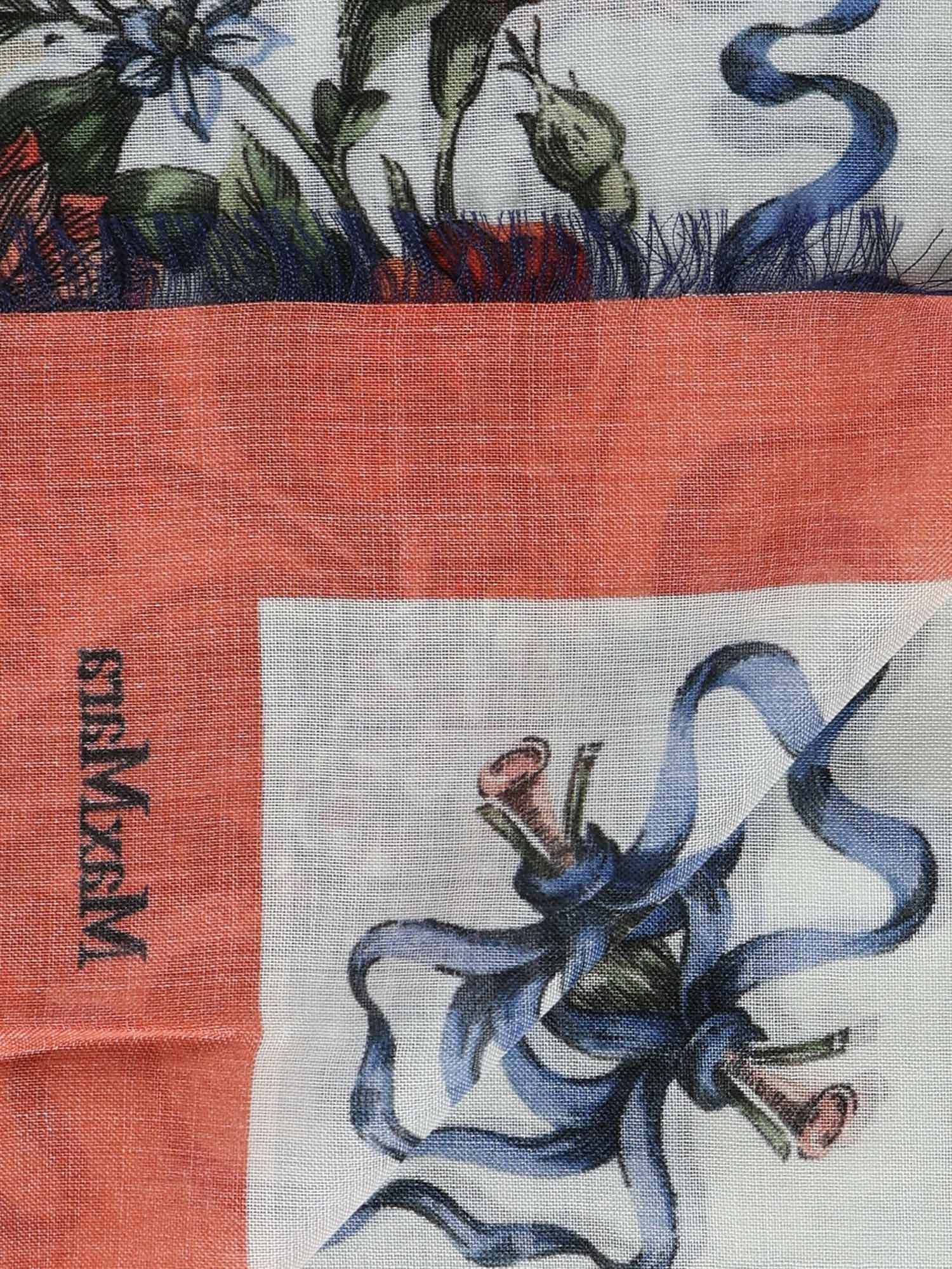 Foulard con stampa 2614541221600 003 MAX MARA 