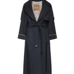 Trench over in twill antigoccia 2619021014600 006 MAX MARA THE CUBE 