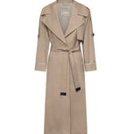 Trench over in twill antigoccia 2619021014600 013 MAX MARA THE CUBE 