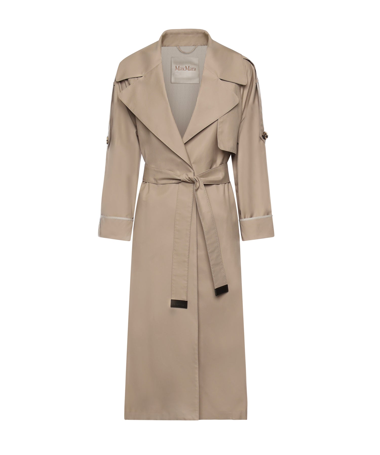 Trench over in twill antigoccia 2619021014600 013 MAX MARA THE CUBE 