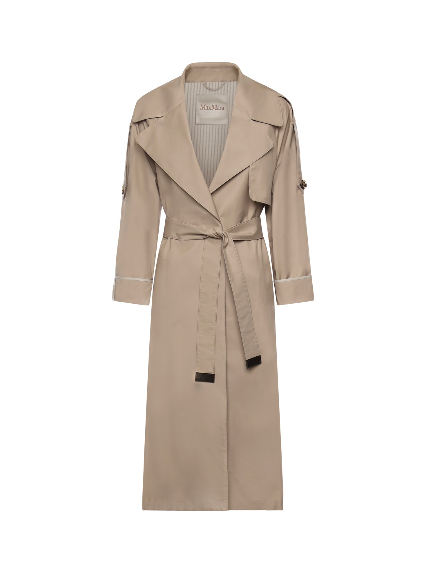 Trench over in twill antigoccia 2619021014600 013 MAX MARA THE CUBE 