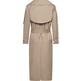 Trench over in twill antigoccia 2619021014600 013 MAX MARA THE CUBE 