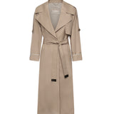 Trench over in twill antigoccia 2619021014600 013 MAX MARA THE CUBE 