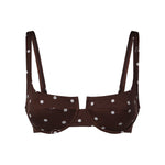 Top bikini Amira balconette a pois AMIR002 03524L MC2 SAINT BARTH 