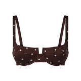 Top bikini Amira balconette a pois AMIR002 03524L MC2 SAINT BARTH 