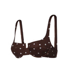 Top bikini Amira balconette a pois AMIR002 03524L MC2 SAINT BARTH 