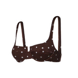 Top bikini Amira balconette a pois AMIR002 03524L MC2 SAINT BARTH 