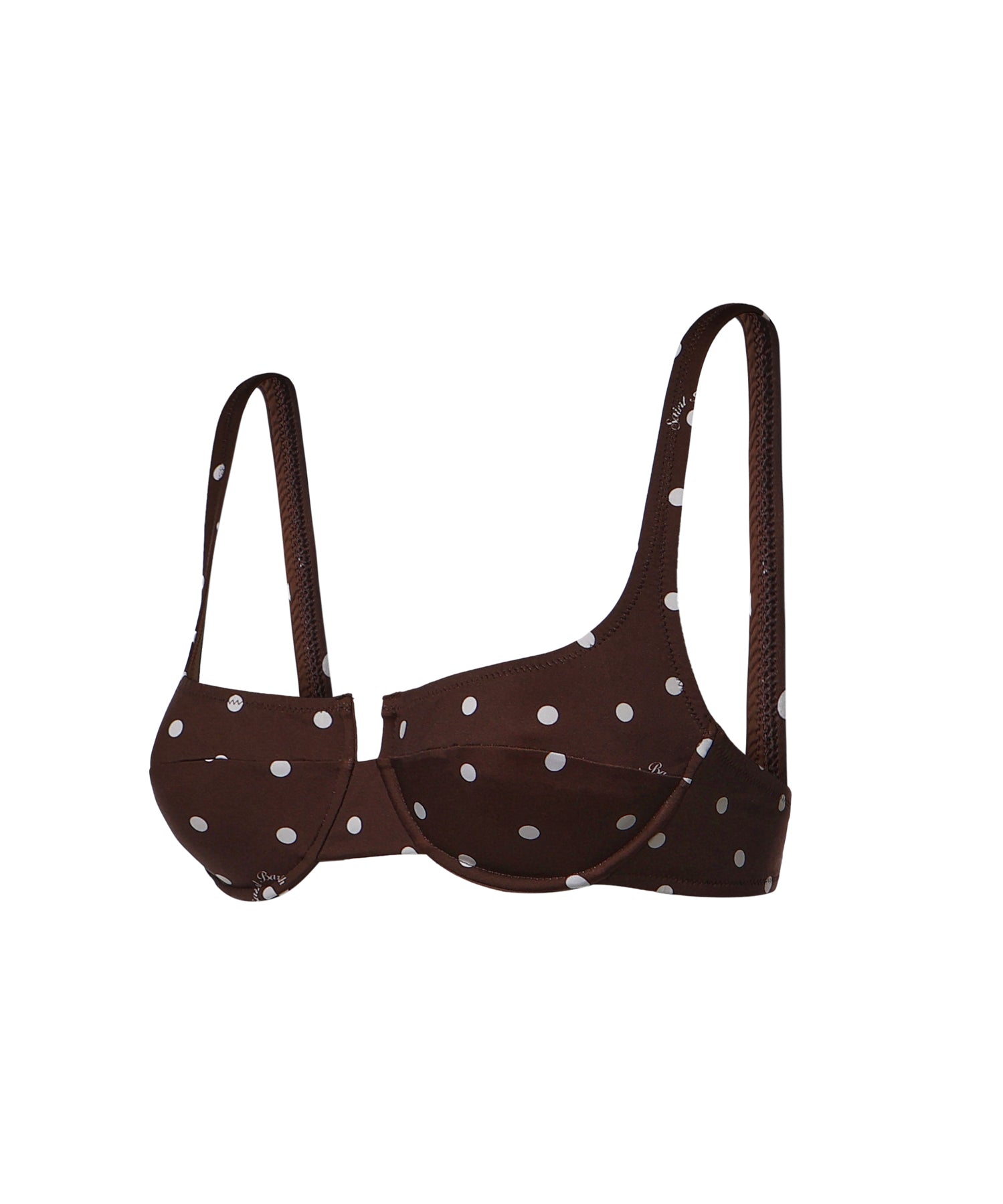 Top bikini Amira balconette a pois AMIR002 03524L MC2 SAINT BARTH 