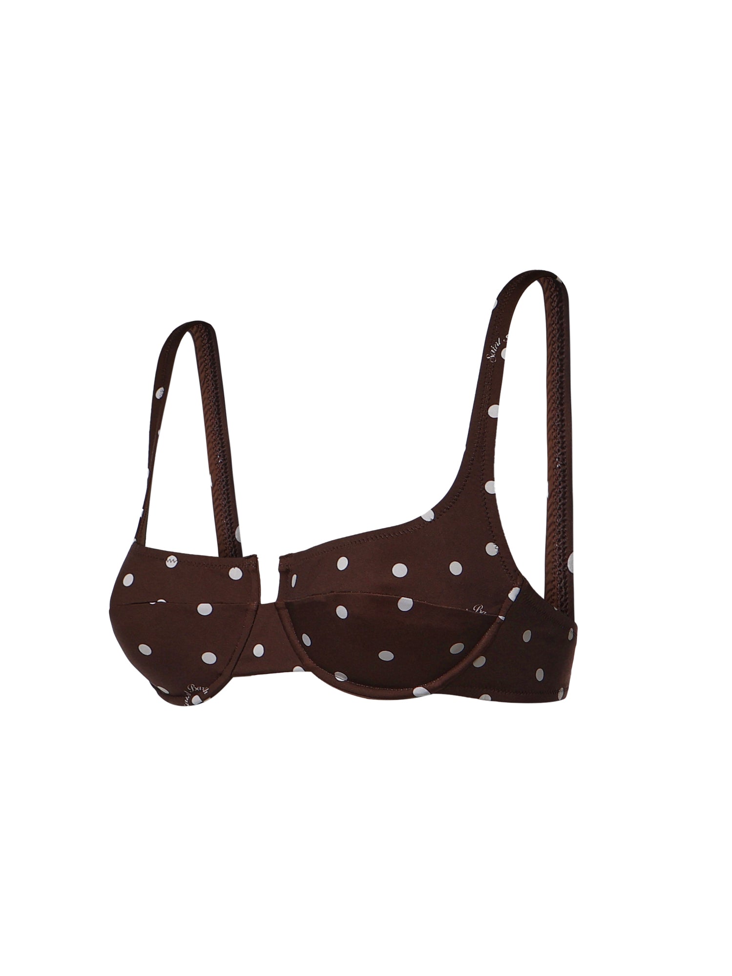Top bikini Amira balconette a pois AMIR002 03524L MC2 SAINT BARTH 