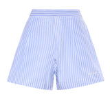 Short in cotone a righe AMN0001 01405L MC2 SAINT BARTH 