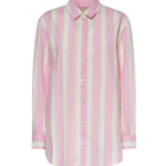 Camicia in cotone a righe con ricamo BRIG001 00897L MC2 SAINT BARTH 