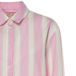 Camicia in cotone a righe con ricamo BRIG001 00897L MC2 SAINT BARTH 