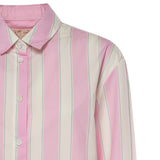 Camicia in cotone a righe con ricamo BRIG001 00897L MC2 SAINT BARTH 