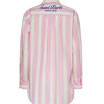 Camicia in cotone a righe con ricamo BRIG001 00897L MC2 SAINT BARTH 