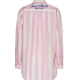 Camicia in cotone a righe con ricamo BRIG001 00897L MC2 SAINT BARTH 
