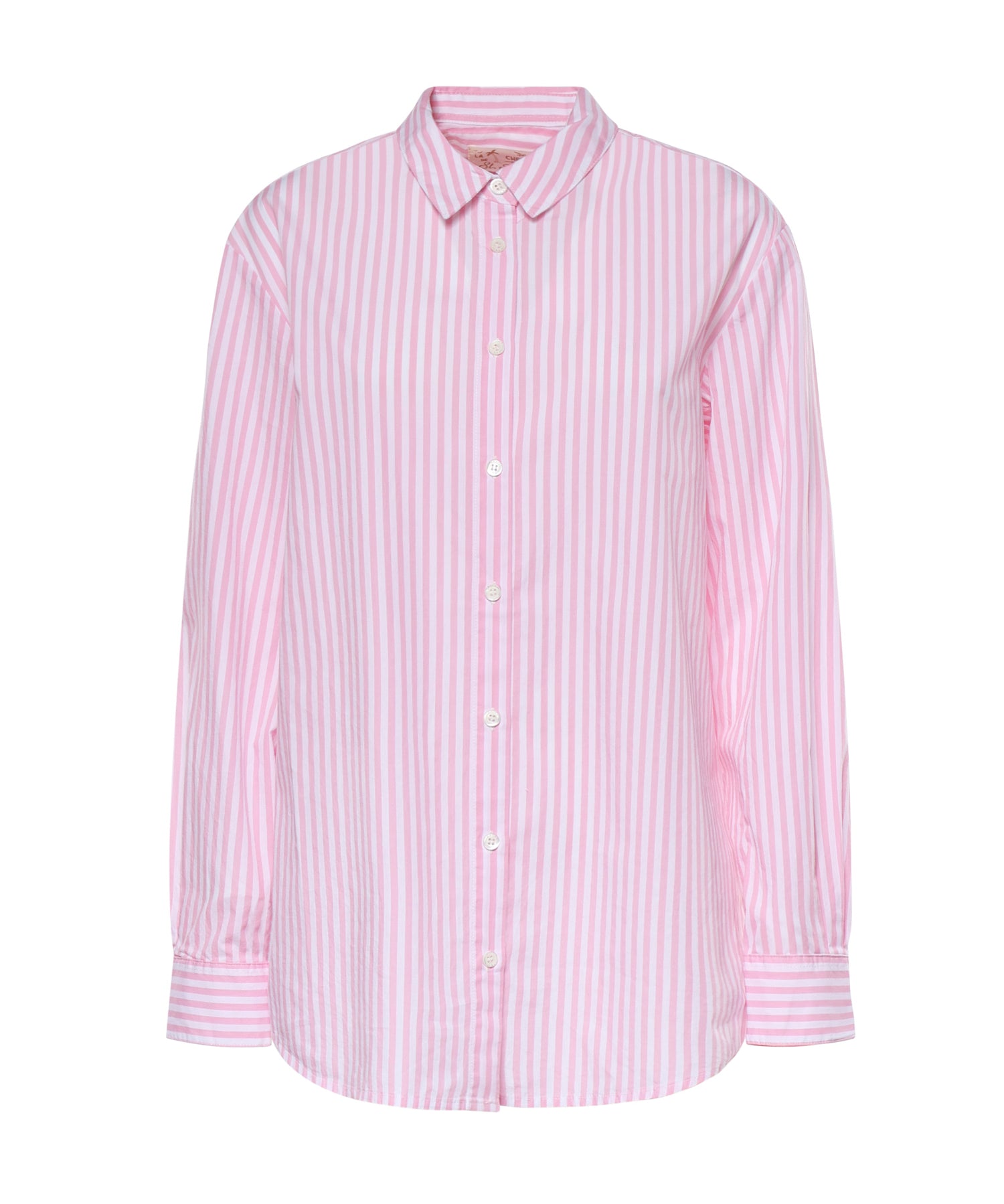 Camicia in cotone a righe con ricamo BRIG001 01365L MC2 SAINT BARTH 