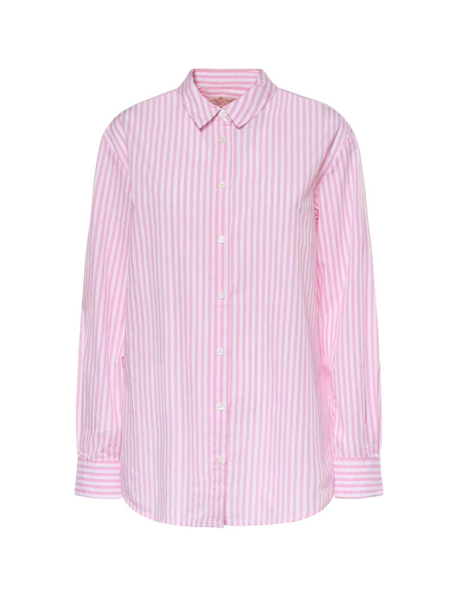 Camicia in cotone a righe con ricamo BRIG001 01365L MC2 SAINT BARTH 
