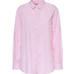 Camicia in cotone a righe con ricamo BRIG001 01365L MC2 SAINT BARTH 
