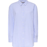 Camicia in cotone a righe con ricamo BRIG001 01374L MC2 SAINT BARTH 