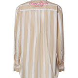 Camicia in cotone a righe con ricamo BRIG001 01417L MC2 SAINT BARTH 