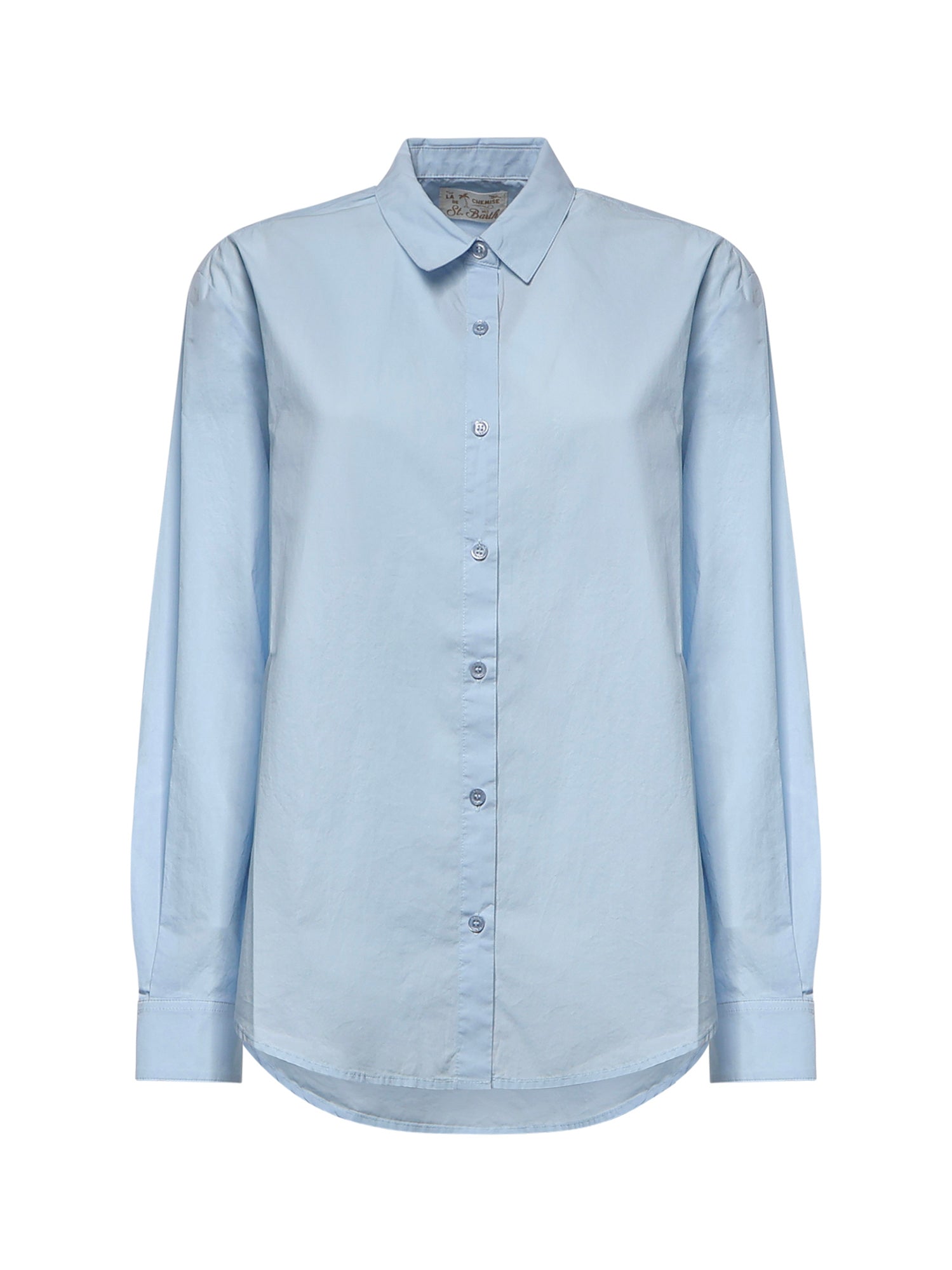 Camicia Brigitte con stampa Hello Kitty in popeline BRIG005 01924L MC2 SAINT BARTH 