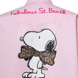 Camicia Brigitte con stampa Snoopy in popeline BRIG005 01926L MC2 SAINT BARTH 