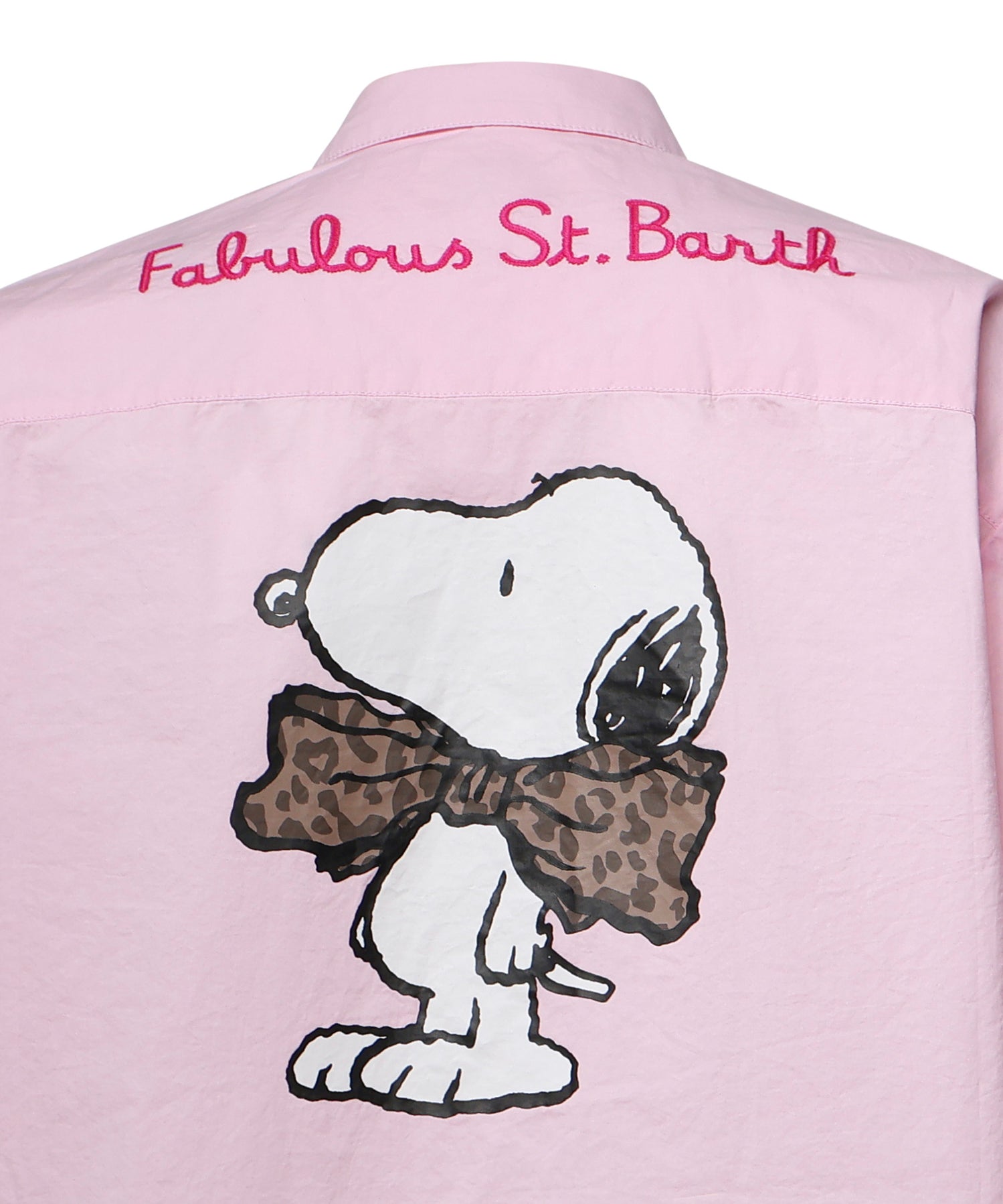 Camicia Brigitte con stampa Snoopy in popeline BRIG005 01926L MC2 SAINT BARTH 