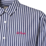Camicia Brigitte a righe con stampa Labubu in popeline BRIG005 01929L MC2 SAINT BARTH 