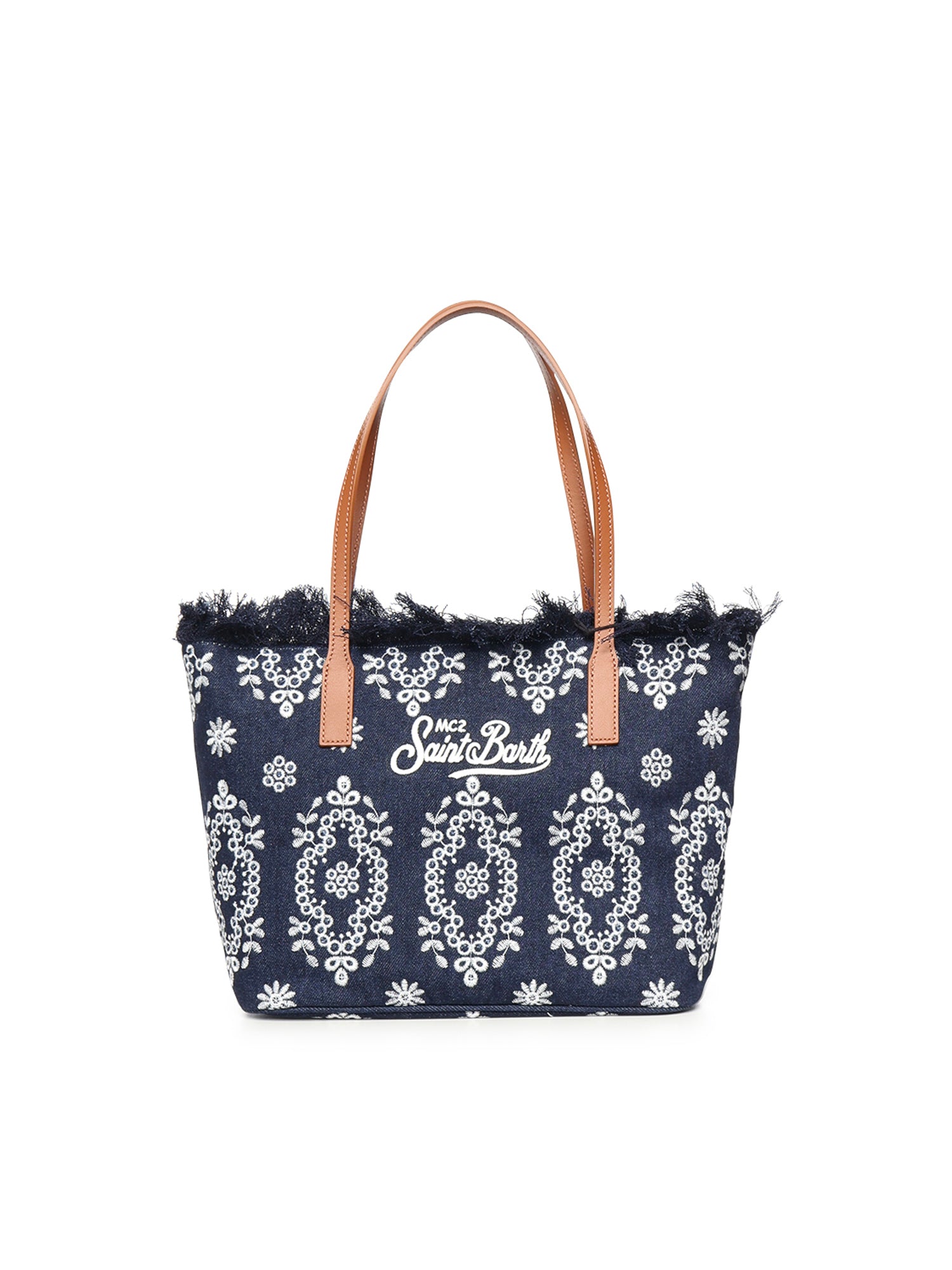 Borsa City medium in denim CBMF001 01773L MC2 SAINT BARTH 