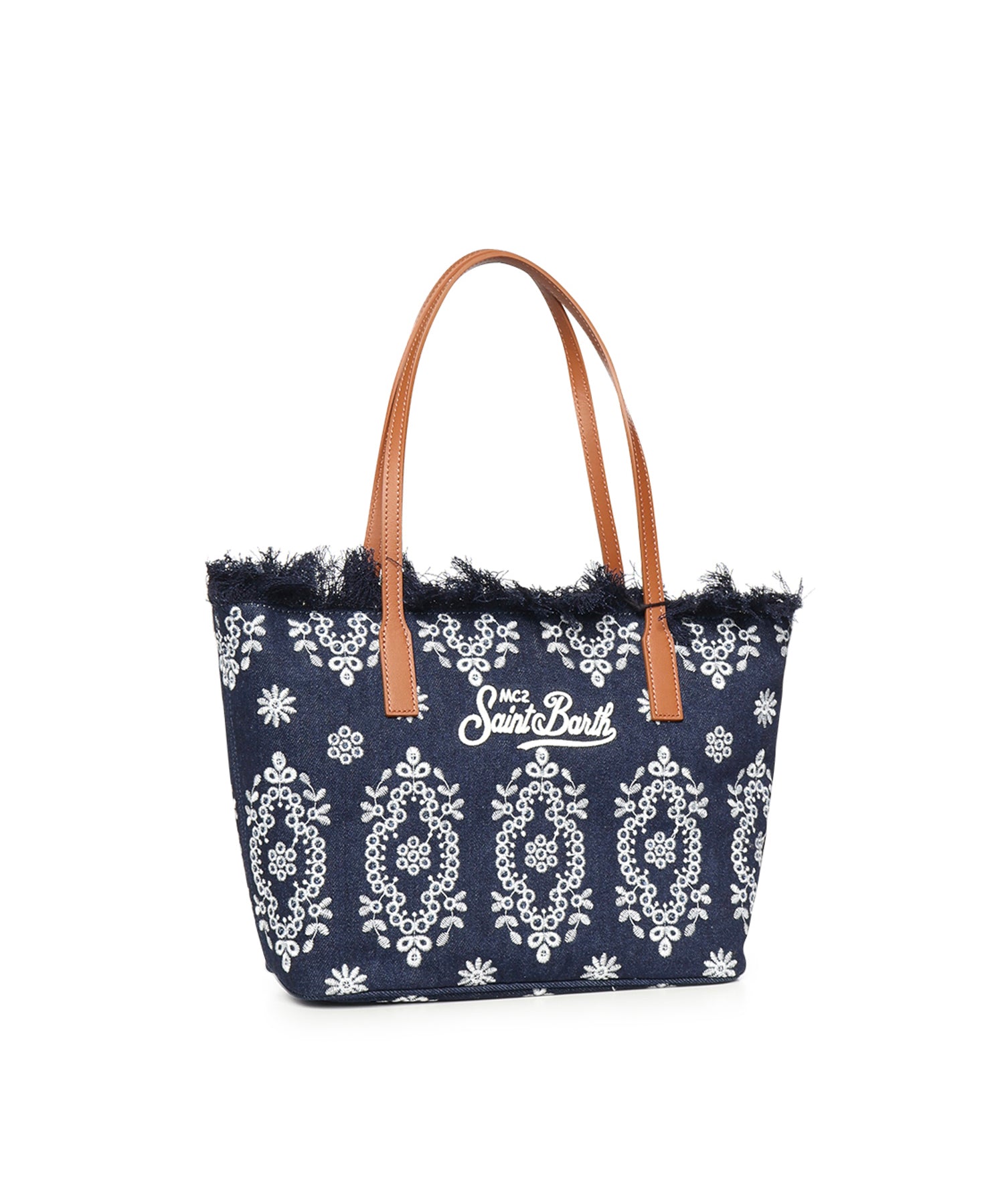 Borsa City medium in denim CBMF001 01773L MC2 SAINT BARTH 