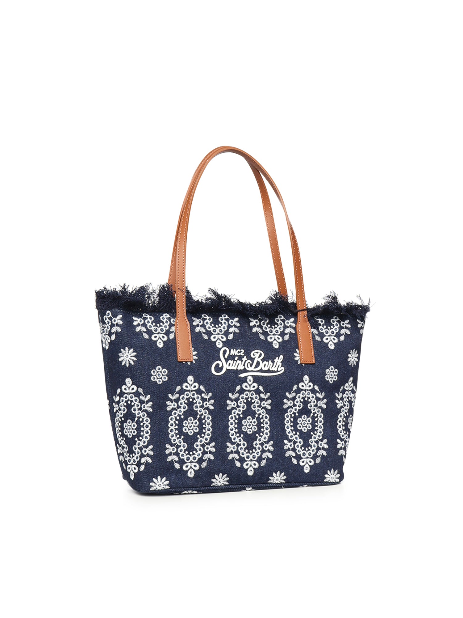 Borsa City medium in denim CBMF001 01773L MC2 SAINT BARTH 