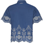 Camicia Clementine in chambray con ricamo CEM0001 00473L MC2 SAINT BARTH 