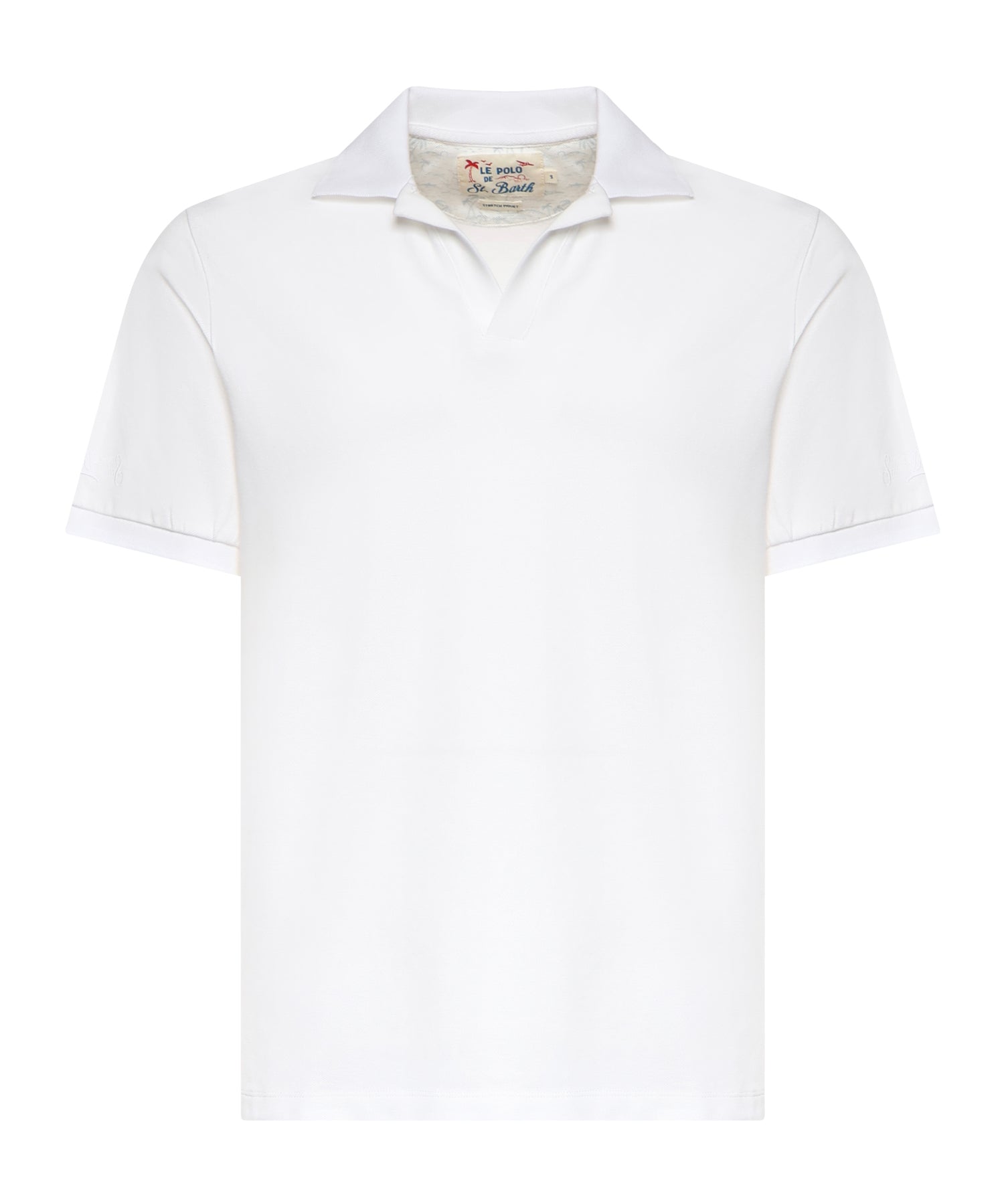 Polo in piquet di cotone CHS0001 00123L MC2 SAINT BARTH 