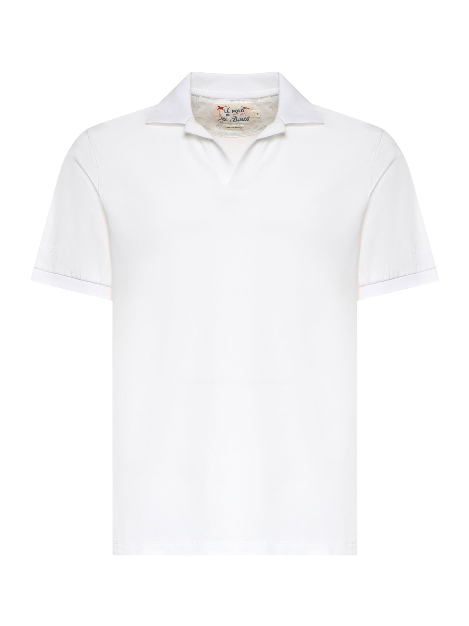 Polo in piquet di cotone CHS0001 00123L MC2 SAINT BARTH 