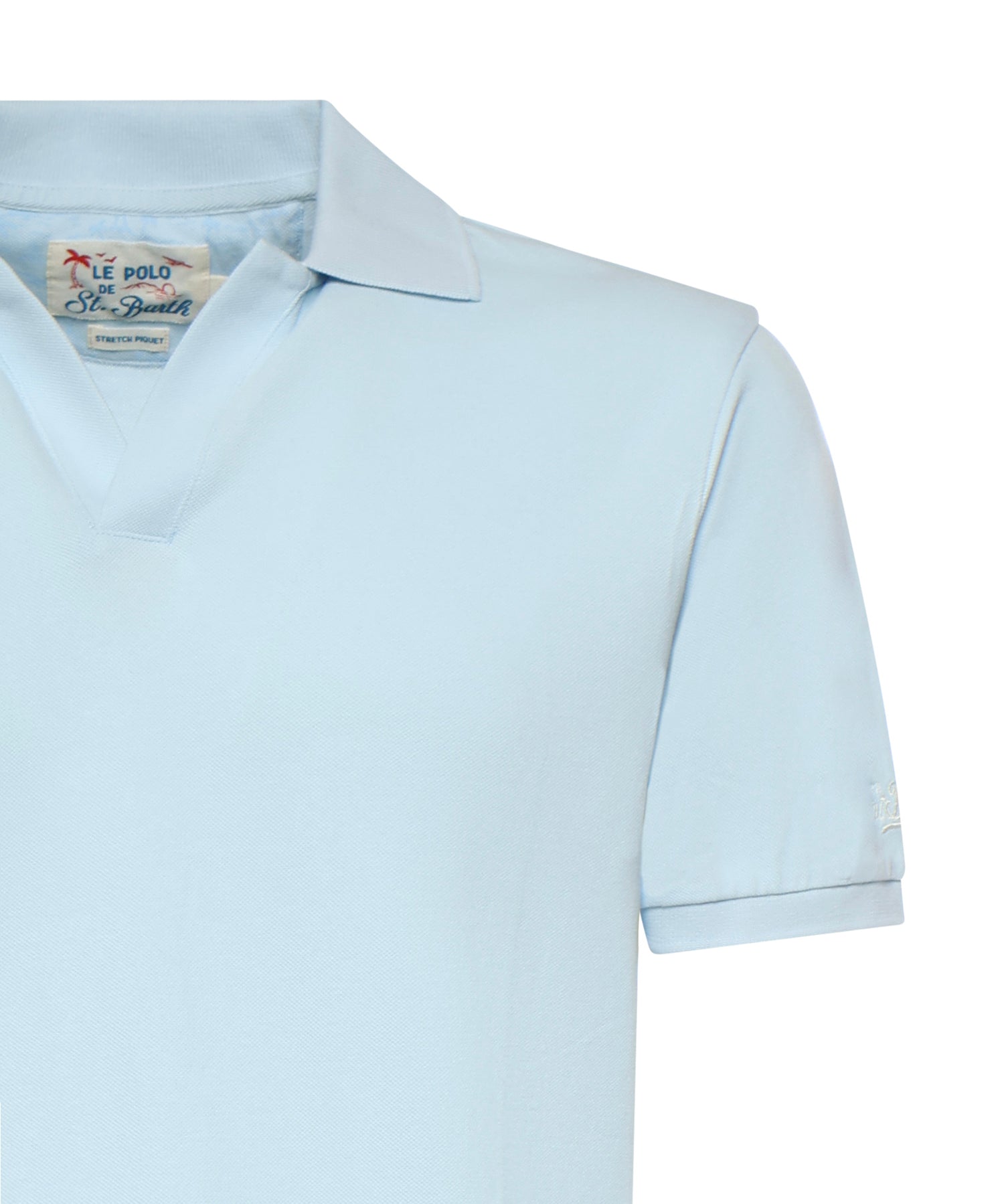 Polo in piquet di cotone CHS0001 00132L MC2 SAINT BARTH 