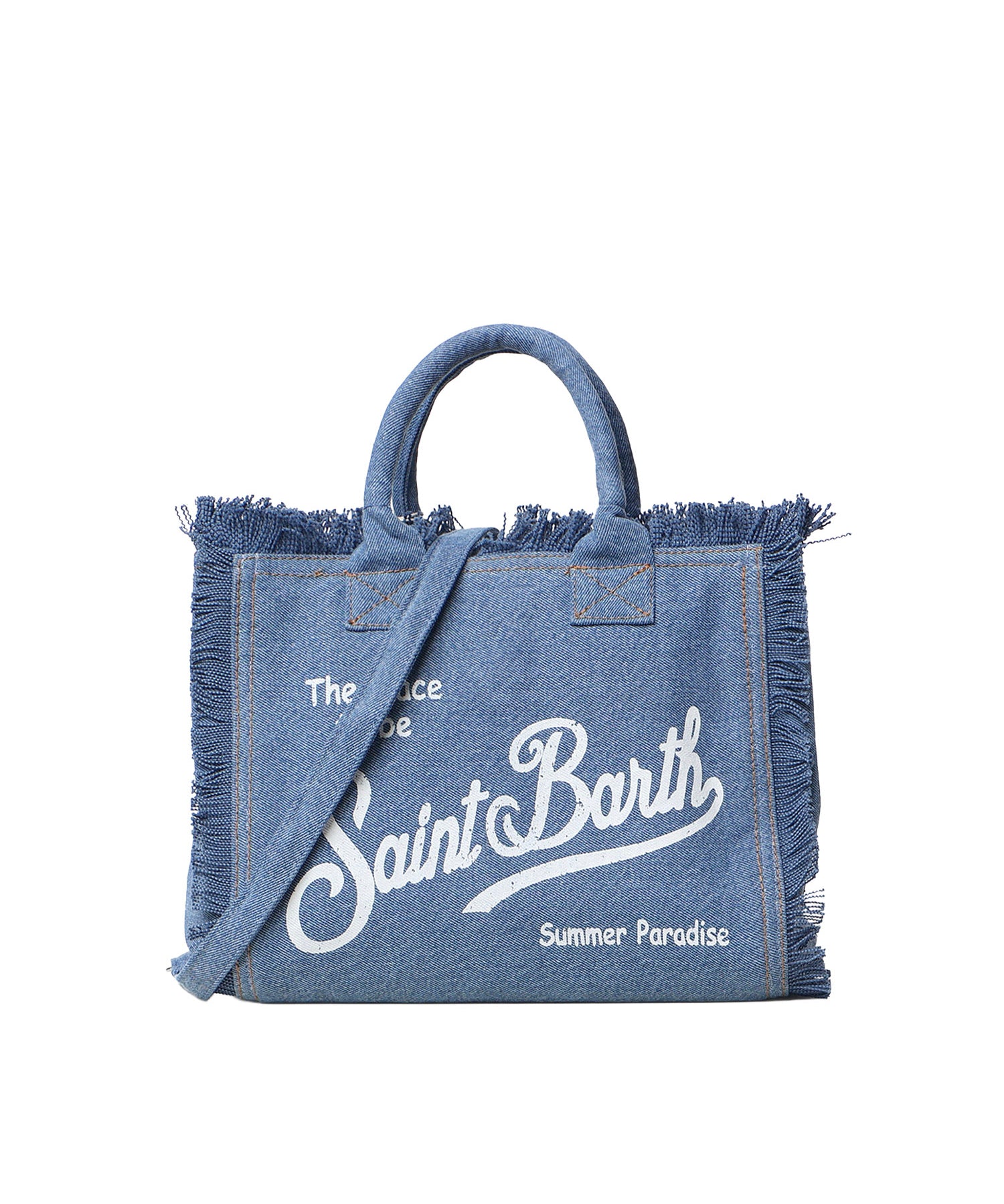 Borsa Colette in denim COL0001 00009L MC2 SAINT BARTH 