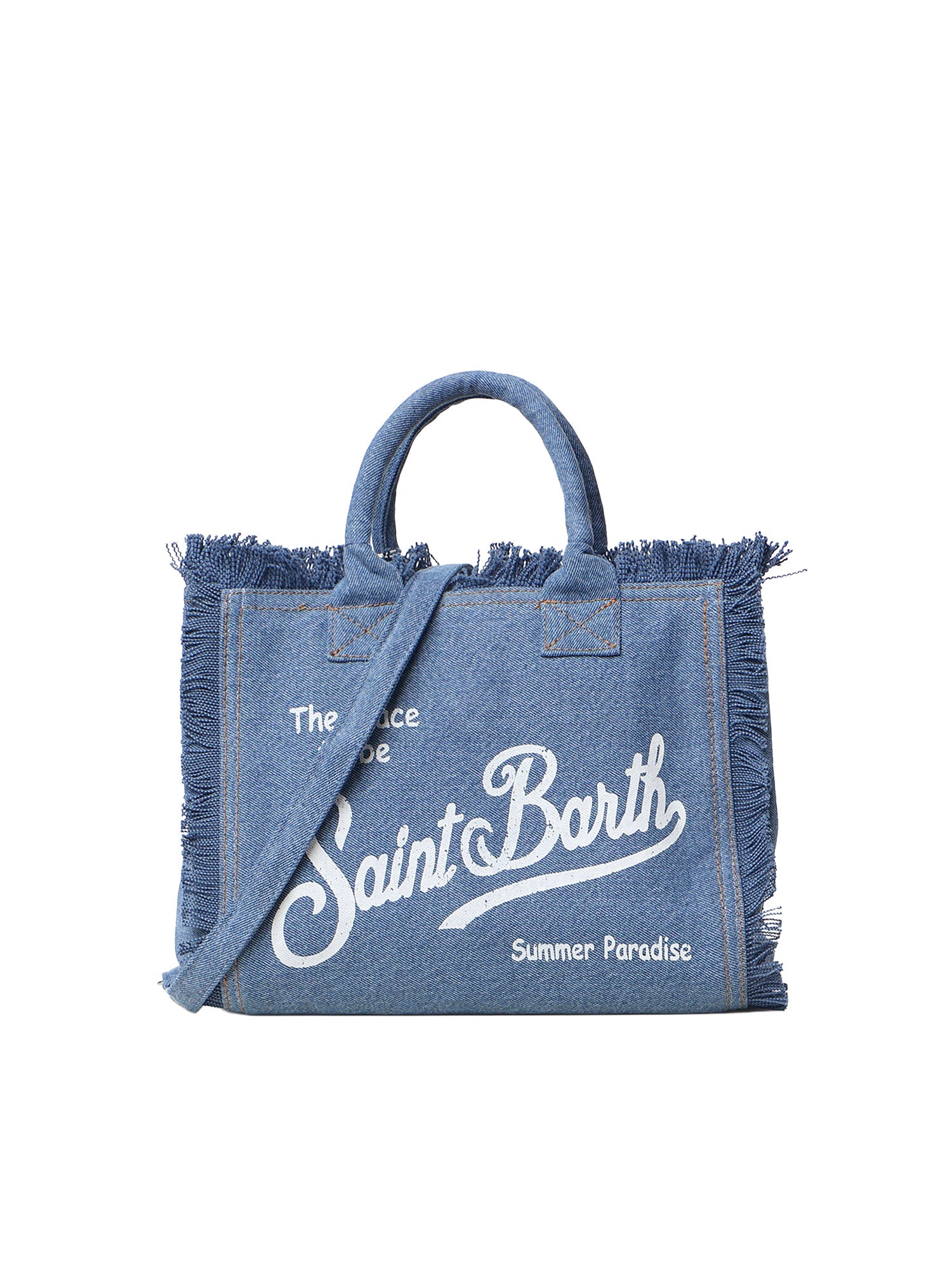 Borsa Colette in denim COL0001 00009L MC2 SAINT BARTH 