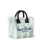 Borsa Colette a righe con logo COL0001 00937L MC2 SAINT BARTH 