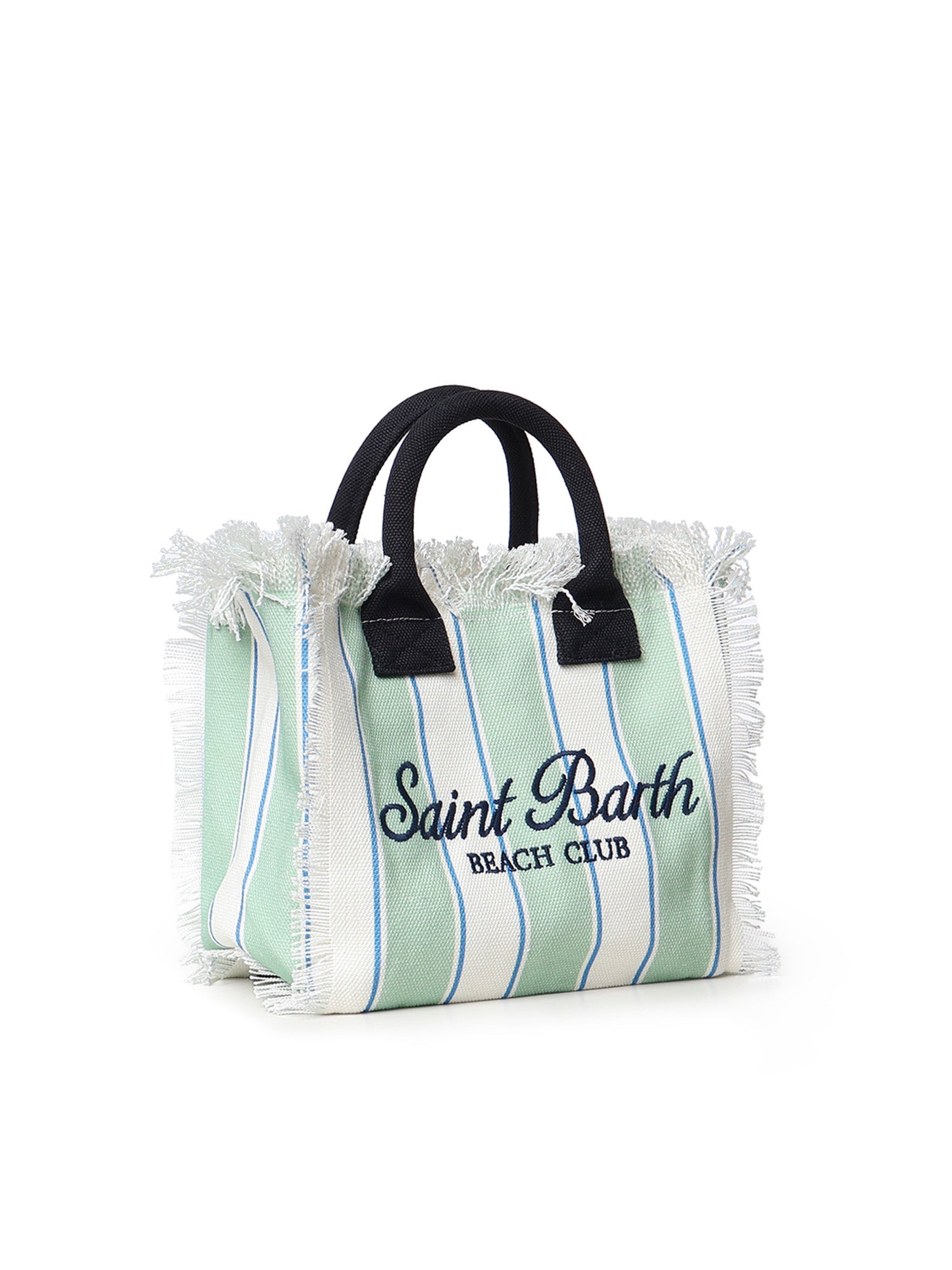 Borsa Colette a righe con logo COL0001 00937L MC2 SAINT BARTH 