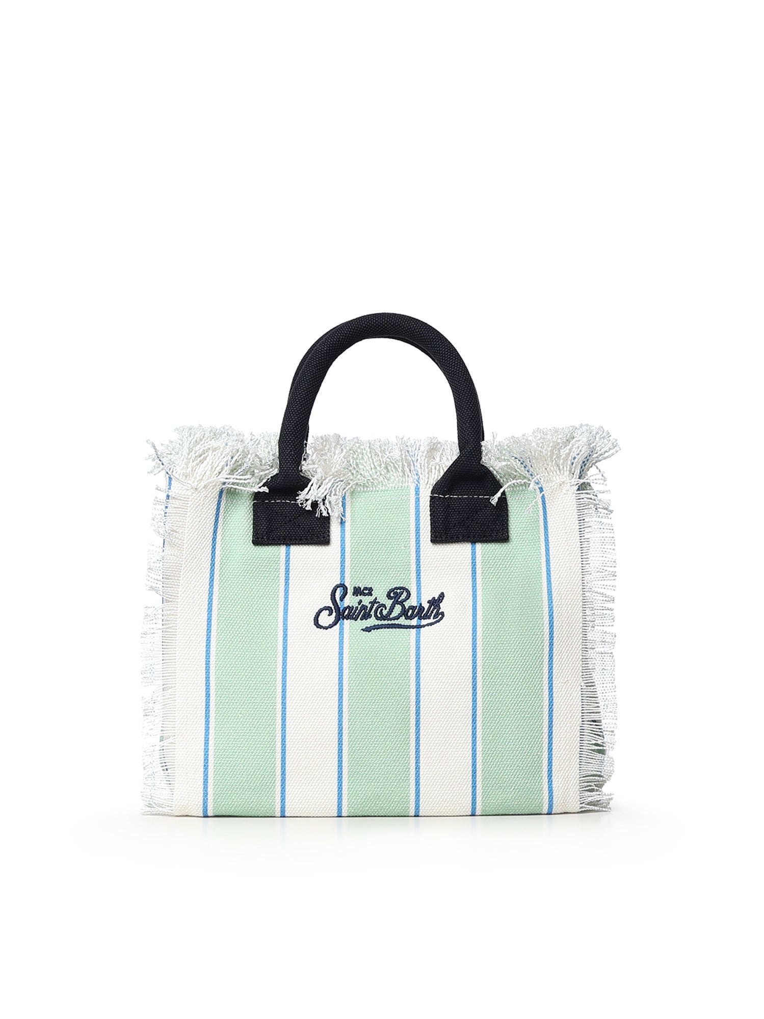 Borsa Colette a righe con logo COL0001 00937L MC2 SAINT BARTH 
